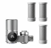 Robinet Filtrant Intelligent “PureFlow Display” | Eau Pure & Bactériostase par Ultraviolets Sans Énergie